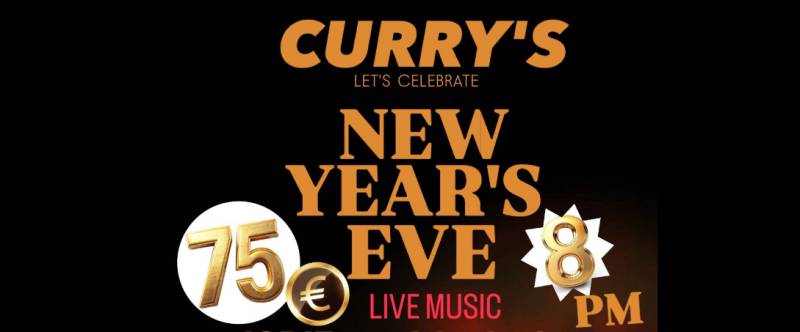 Curry's Los Alcázares plans spectacular New Year's Eve celebration with live music, a set menu and fireworks