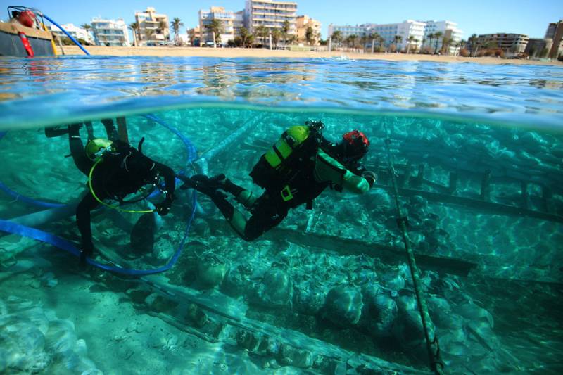 Mazarrón II ship director starts work to recover 4th-century Roman ship in Mallorca
